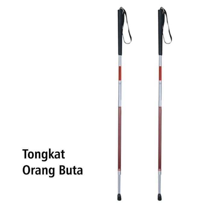 tongkat tunanetra (buta)