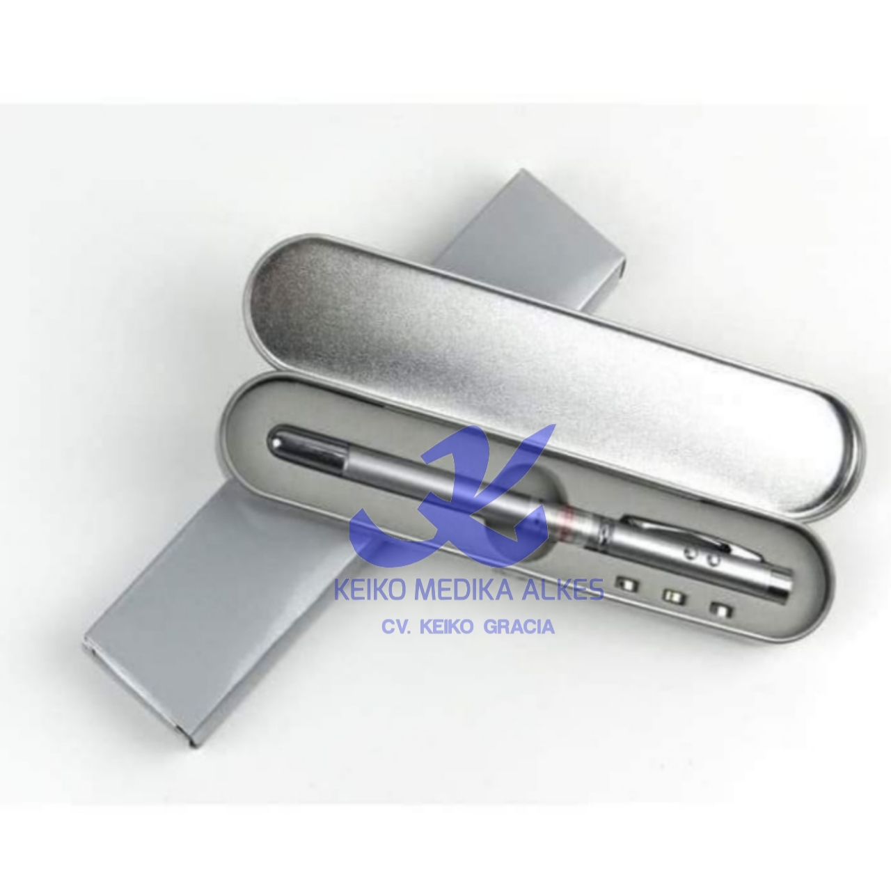 pen light laser radition pointer 3in1